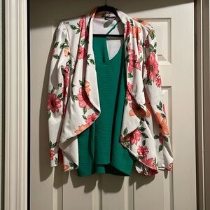 Floral dress jacket/blazer